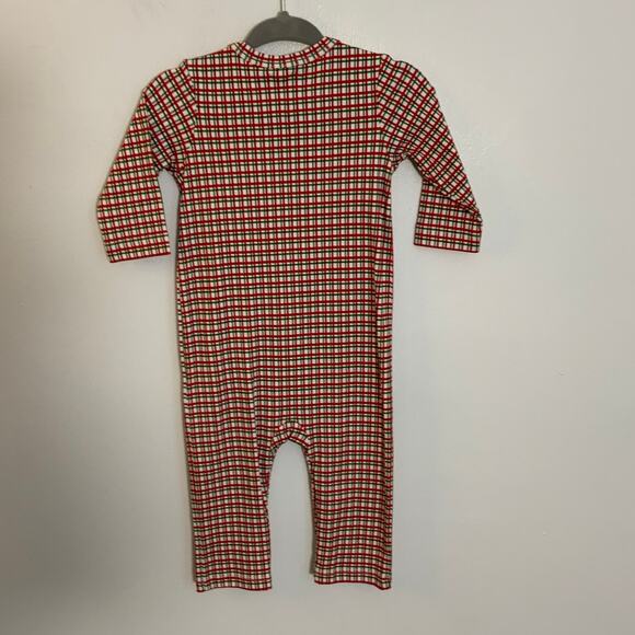 Lila + Hayes Thompson Romper - Holiday Plaid NWT size 0-3mo‎ - Picture 5 of 5